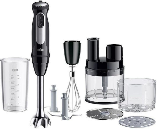 Braun MultiQuick 5 Ραβδομπλέντερ με Ανοξείδωτη Ράβδο 1000W Μαύρο