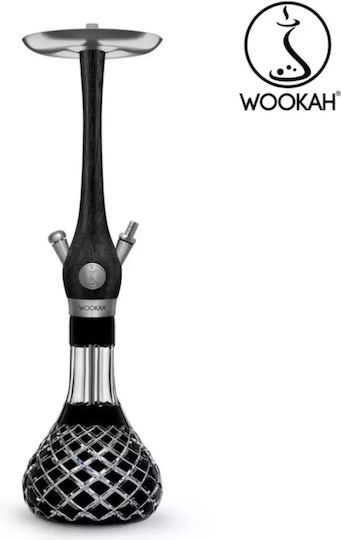 Wookah Ναργιλές Mastercut Nox Check Μονός Black 64cm