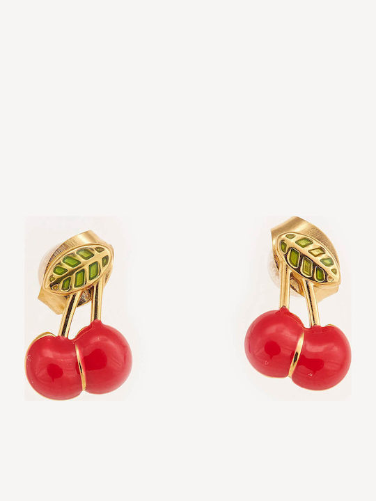 Хипоалергенни Златни Детски Обеци Studs от Стомана
