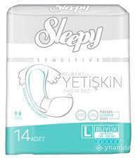 Sleepy Sensitive Incontinence Diapers Large 14pcs