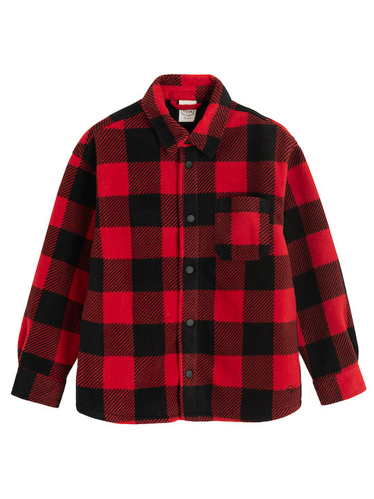 Cool Club Kids Checked Shirt Red