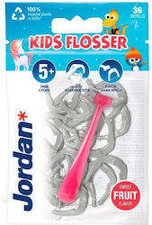 Jordan Kids Flosser Οδοντικό Νήμα 36τμχ Jordan Kids Flosser Οδοντικό Νήμα 36τμχ