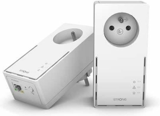 Strong CPL 1000 Duo FR Powerline Wired and Gigabit Ethernet Port
