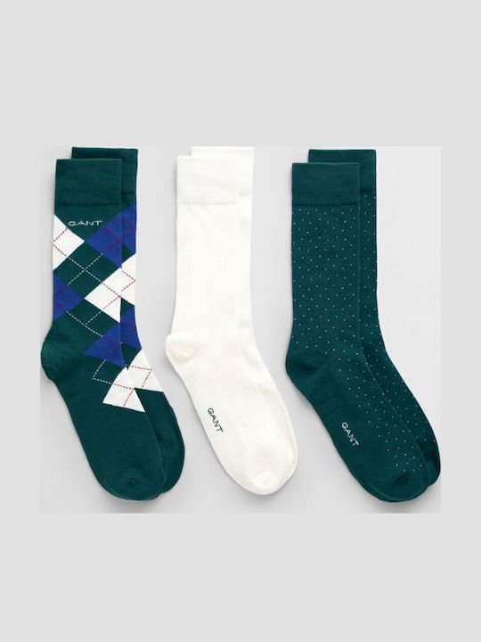 Gant Herren Socken Grün 3Pack