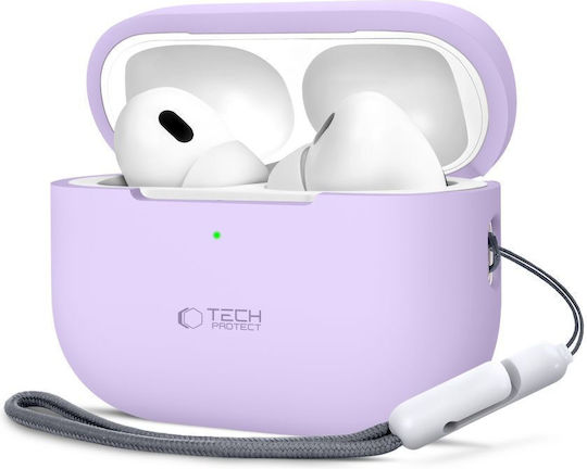 Tech-Protect Husă în culoarea Lila pentru Apple AirPods Pro 2
