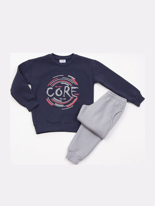 Trax Kinder Sweatpants Set - Jogginganzug Maroon, Gray