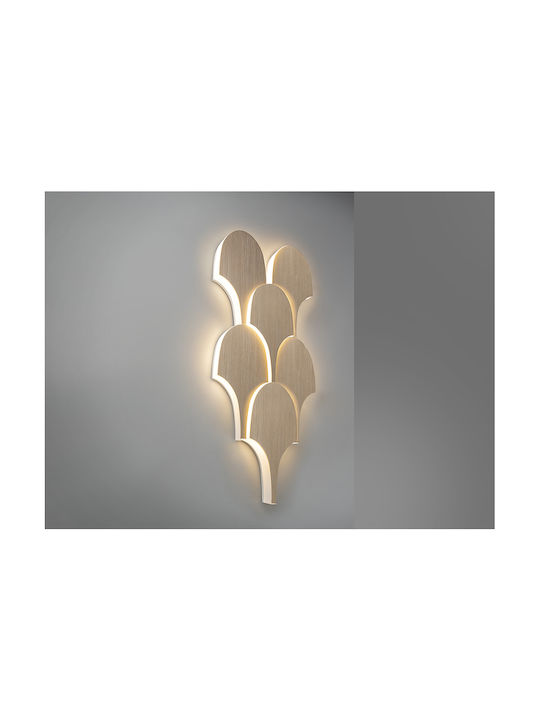 Serea Leuchte Wand mit Integrierter LED Gold 12cm