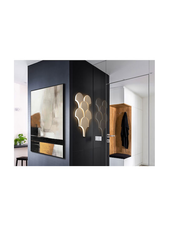 Serea Leuchte Wand mit Integrierter LED Gold 12cm
