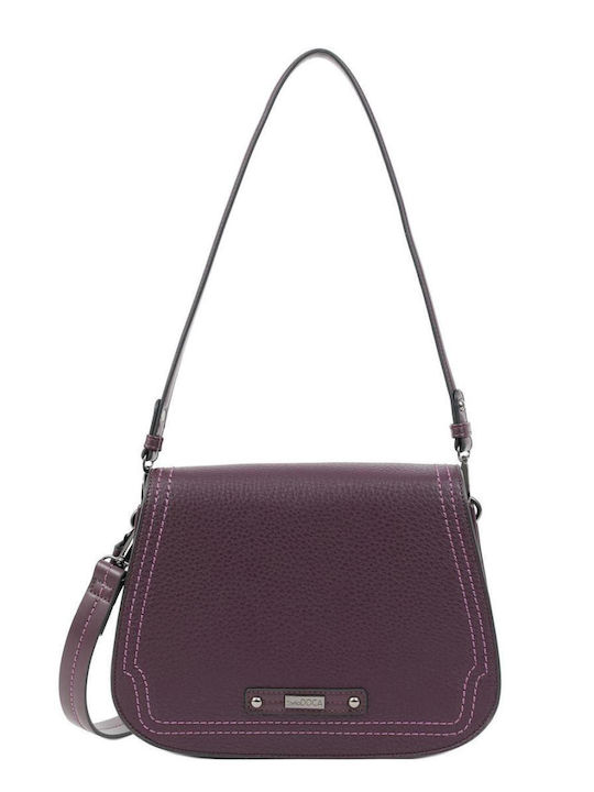 Doca Damen Tasche Schulter Lila