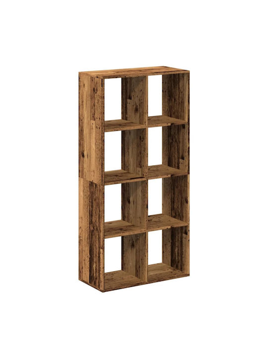 Bookcase Coffee 69.5x29x137.5cm