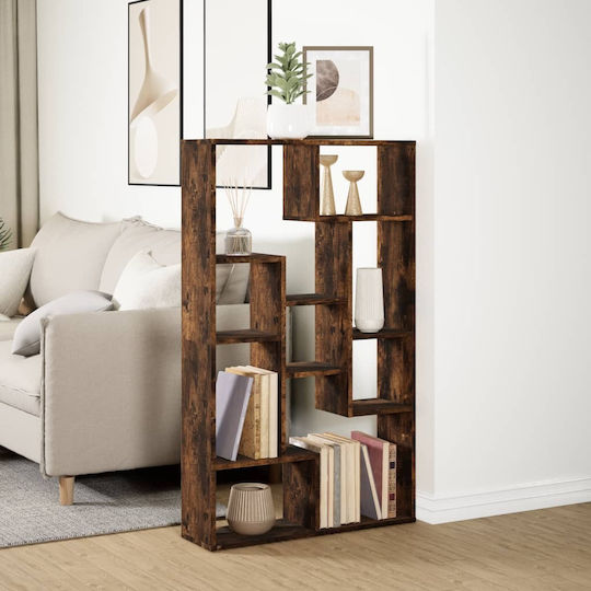Bücherschrank Räuchereiche 72x20x120cm