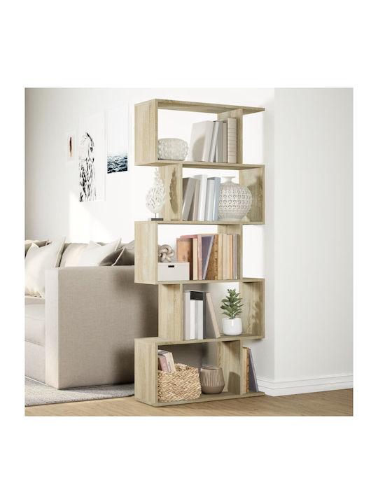Brown Bookcase 70x24x161cm