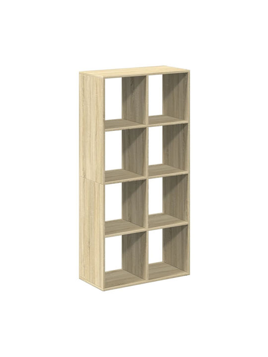 Bookcase Coffee 69.5x29x137.5cm