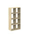 Bookcase Coffee 69.5x29x137.5cm