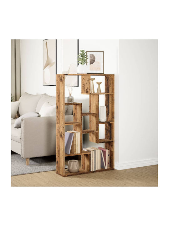 Brown Bookcase 72x20x120cm