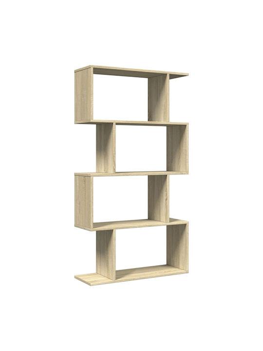 Bookcase Coffee 70x24x129cm