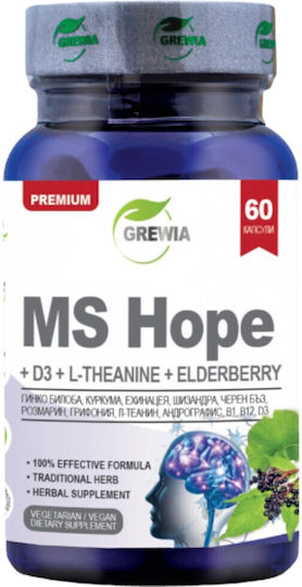 Ms Hope D3 L-theanine & Soc 60 Capsule