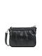 Doca Damen Tasche Crossbody Schwarz