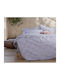 Nef-Nef Homeware Odete Σετ Σεντόνια Διπλά 200x270εκ. Grey (4τμχ)