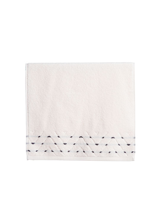 Nef-Nef Homeware Πετσέτα Χεριών Cheville 30x50εκ. Ecru Βάρους 500gr/m²