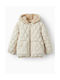 Zippy Kids Fur Coat Ecru