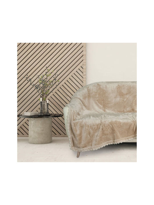 Das Home Winter 1187 Decke Fleece Couch 130x170...