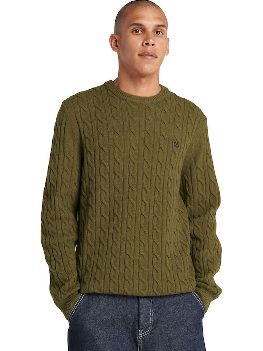 Timberland Brook Cable Crew Neck Πουλόβερ Dark ...