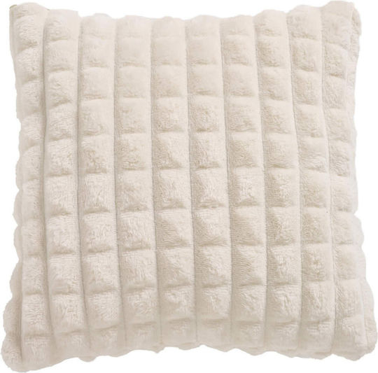 Das Home Perna De Canapea 1356 Fleece Ecru 40x40cm