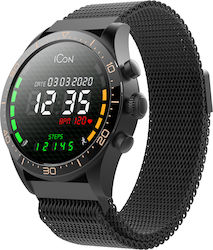Forever Icon AW-100 42mm Smartwatch με Παλμογρά...