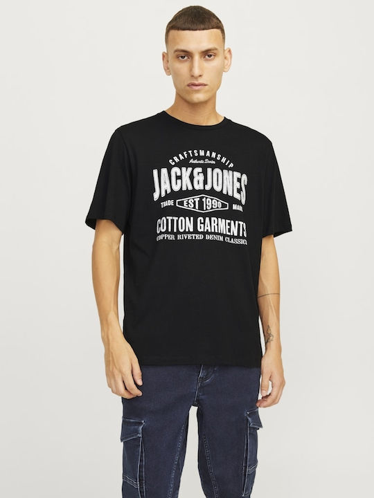 Jack & Jones Ανδρική Μπλούζα Black