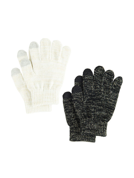 Set Kids Gloves White 2pcs