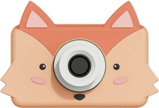 The Zoofamily Zoo Friends Fuchs Kinderkamera 32MP Orange