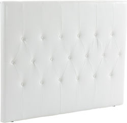 HomCom Κεφαλάρι με Δερματίνη Λευκό 160x120cm HomCom Κεφαλάρι με Δερματίνη Λευκό 160x120cm