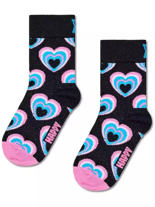 Happy Socks Παιδικές Κάλτσες Μαυρο