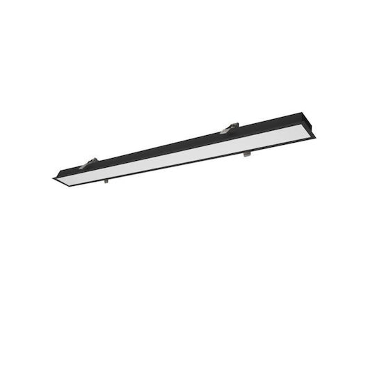 Viokef L1140 Commercial Linear Recessed LED Ceiling Light 30W Warm White 114cm