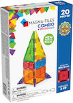 Magna-Tiles Joc de construcție magnetic pentru copii de 3++ ani