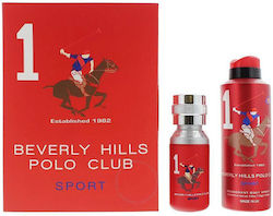 Beverly Hills Polo Club Sport 1 Мъжки Комплект с Лосион за Тяло
