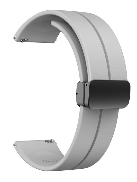 KOSTELO Rubber Strap Gray 22mm
