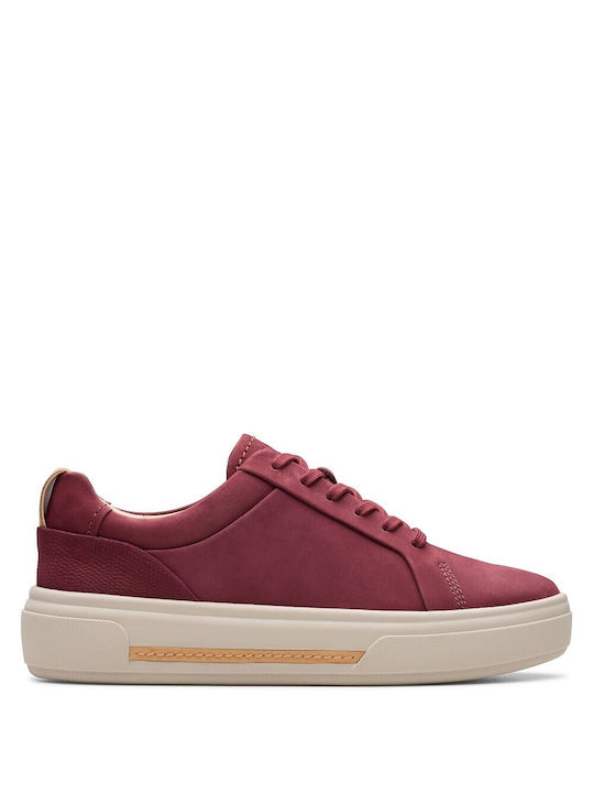 Clarks Sneakers Burgundy