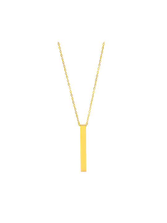 Awear Ethel Necklace from Gold Plated Steel