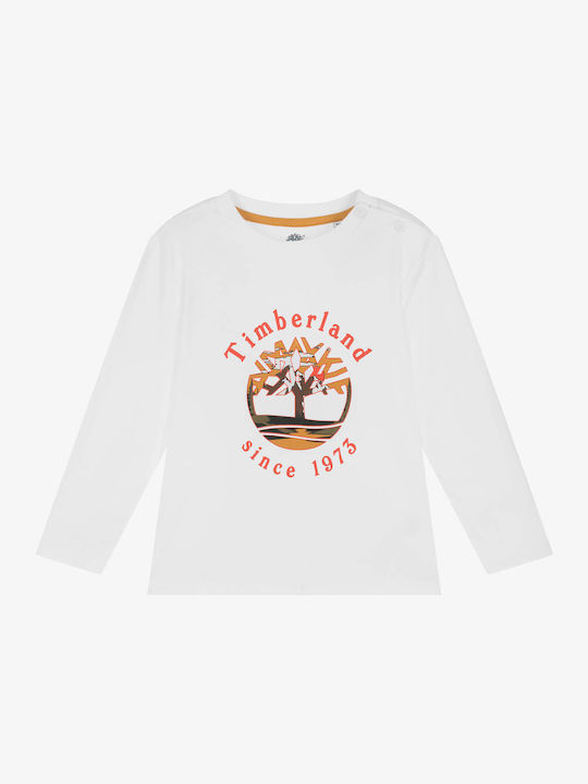 Timberland Kids Blouse Long Sleeve White