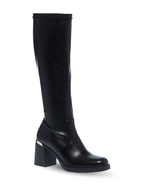 Parex Women's Boots with Medium Heel Black