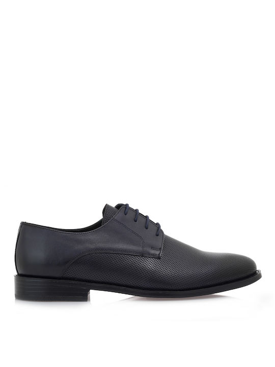 Lorenzo Russo Men's Leather Dress Shoes Blue