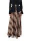 Twenty 29 Maxi Skirt Leopard Brown, Black, Beige