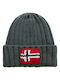 Fsemiury Beanie Unisex Σκούφος Πλεκτός σε Πράσινο χρώμα