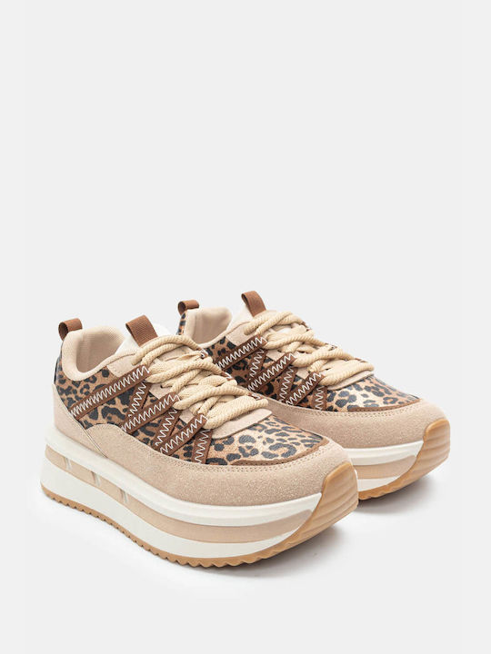 Luigi Damen Sneakers Animal Print