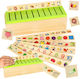 Wooden Sorter Logical Puzzle Match Pictures