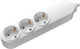 Samus 3-socket Schuko Extension Cord 10m 3680w 3x 1.5mm² 3ps10-3680
