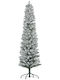 Christmas Tree Snowy 180cm with 329 Branches and with LED Lighting