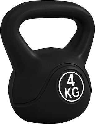 HomCom Black Kettlebell 4kg